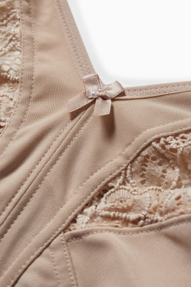 Women - Non-wired bra - beige