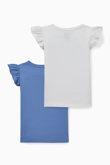 Kinderen - Set van 2 - T-shirt - blauw
