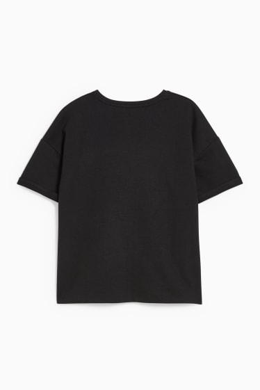 Dames - Basic-sweatshirt - zwart