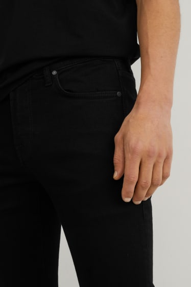 Men - Skinny jeans - LYCRA® - black