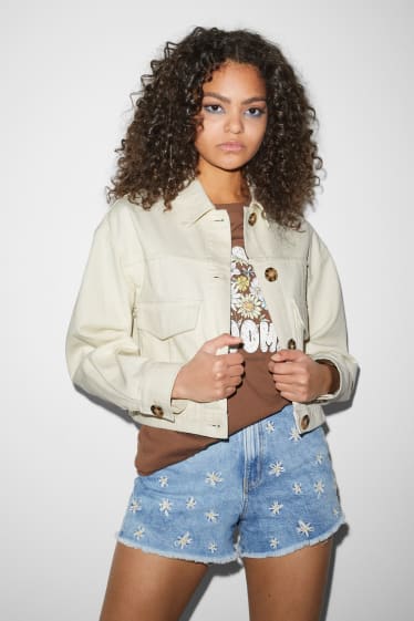 Teens & young adults - CLOCKHOUSE - jacket - cremewhite