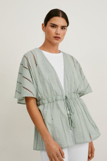 Femmes - Chemisier - vert menthe