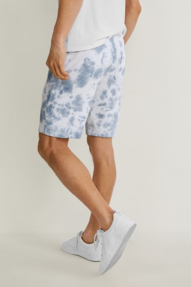 Hommes - Short en molleton - bleu clair