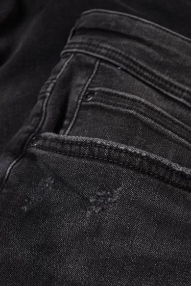 Uomo - CLOCKHOUSE - shorts di jeans - jeans grigio scuro