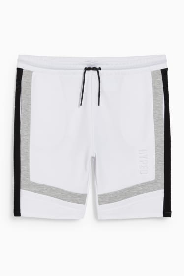 Uomo - CLOCKHOUSE - shorts felpati - bianco