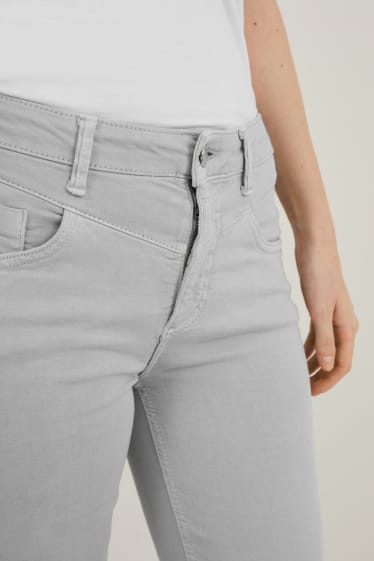 Femei - Pantaloni - slim fit - gri deschis