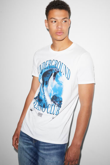 Hommes - CLOCKHOUSE - T-shirt - blanc