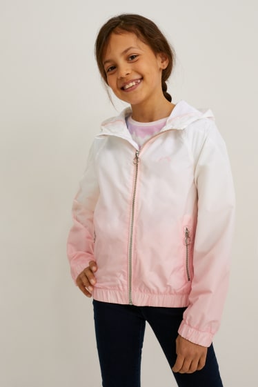 Children - Jacket with hood - rose