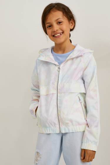 Children - Jacket with hood - white