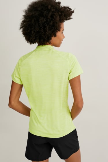 Dámské - Funkční tričko - hiking - neonově žlutá