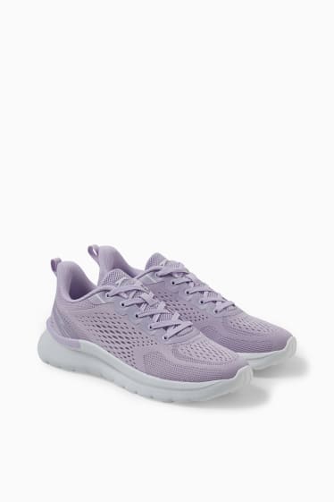Women - Slazenger - trainers - mesh - light violet