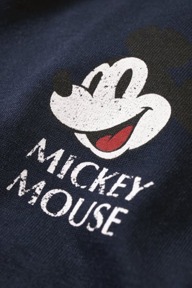 Herren - T-Shirt - Micky Maus - dunkelblau