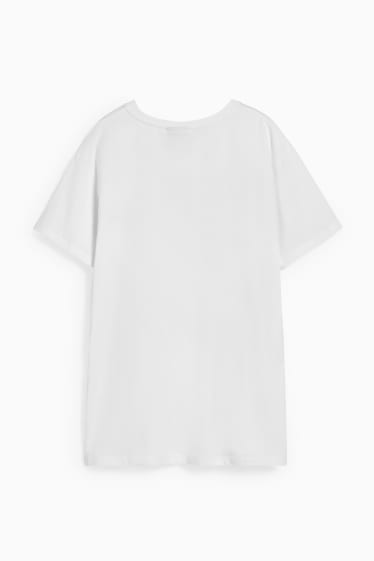 Mujer - CLOCKHOUSE - camiseta - Piolín - blanco