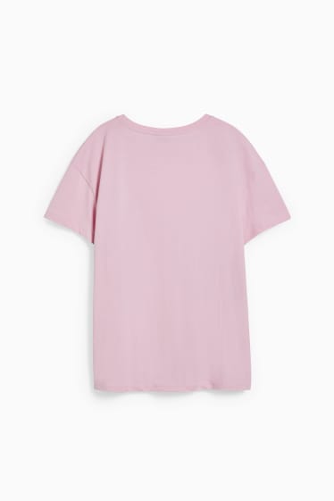 Damen - CLOCKHOUSE - T-Shirt - Lilo & Stitch - rosa