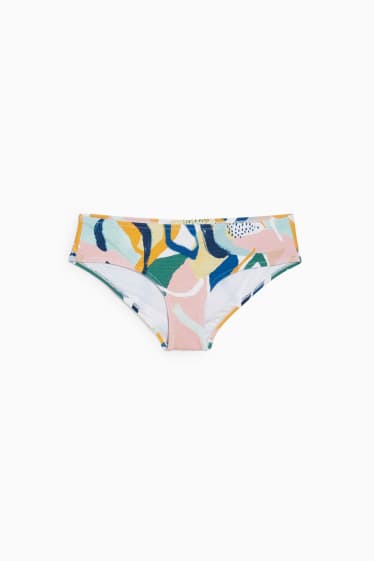 Donna - Slip bikini - vita alta - LYCRA® XTRA LIFE™ - rosa