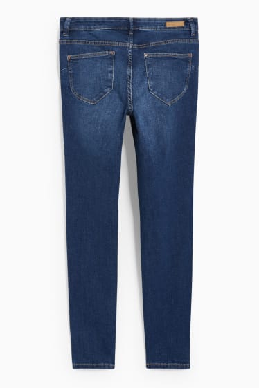 Women - Skinny jeans - shaping jeans - blue denim