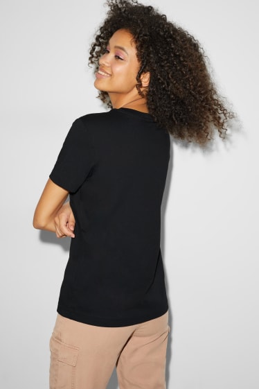Damen - CLOCKHOUSE - Multipack 2er - T-Shirt - schwarz / weiß