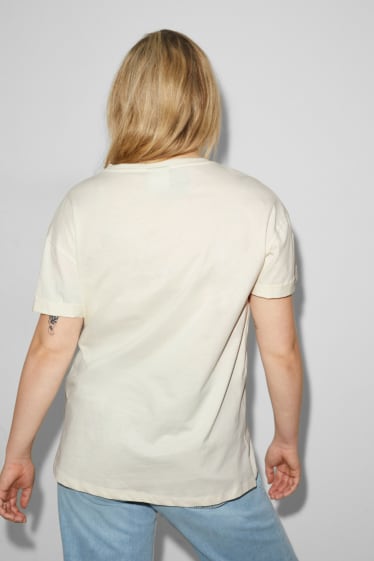 Donna - CLOCKHOUSE - t-shirt - Topolino - bianco crema