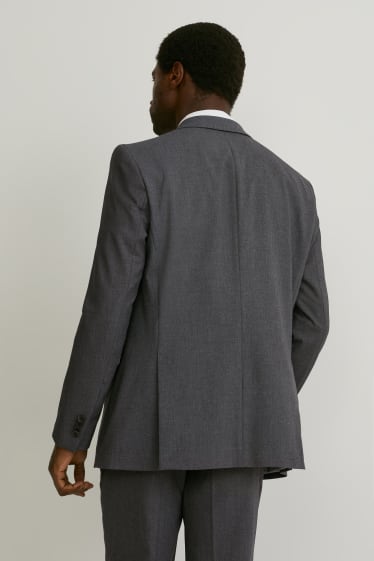 Hommes - Veste de costume - regular fit - Flex - LYCRA®  - gris foncé