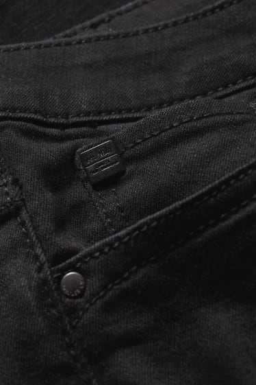 Damen - Straight Jeans - schwarz