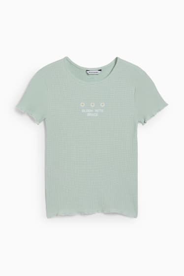 Kobiety - CLOCKHOUSE - T-shirt - miętowa zieleń