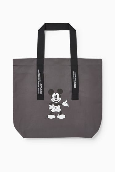 Femmes - Cabas - Mickey Mouse - gris anthracite