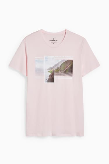 Uomo - CLOCKHOUSE - t-shirt - rosa