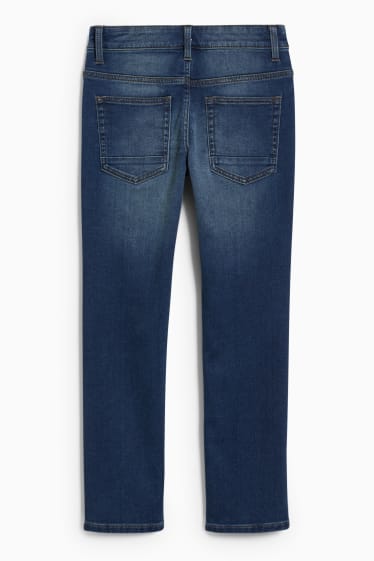 Kinder - Straight Jeans - dunkeljeansblau