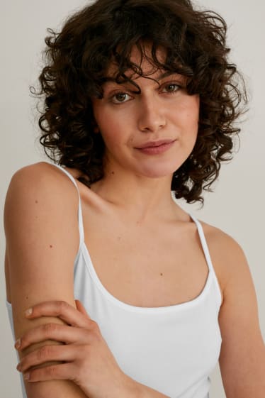 Dona - Pack de 2 - top bàsic - blanc