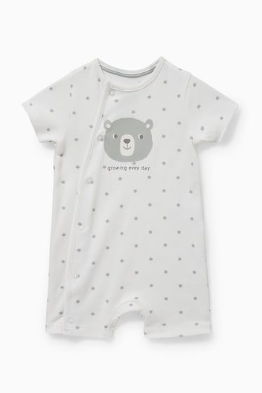 Babies - Baby sleepsuit - white
