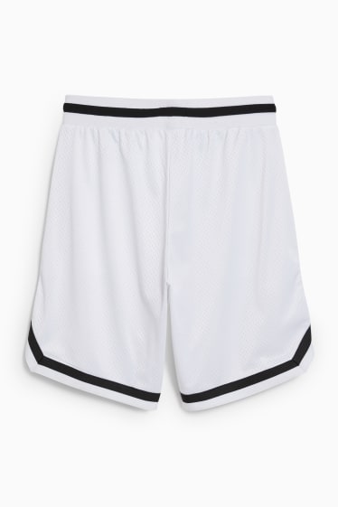 Uomo - CLOCKHOUSE - shorts felpati - bianco