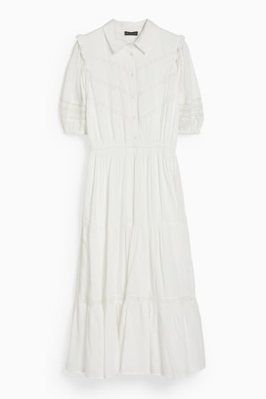 Femmes - Robe fit & flare - blanc