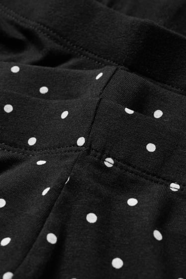 Dámské - Multipack 2 ks - elastické šortky basic - LYCRA® - černá