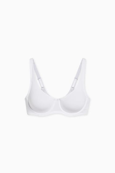 Mujer - Sujetador con aros - LYCRA® - blanco