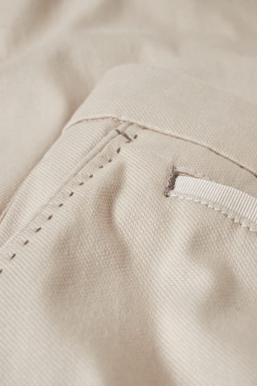 Bărbați - Chino - slim fit - LYCRA® - taupe