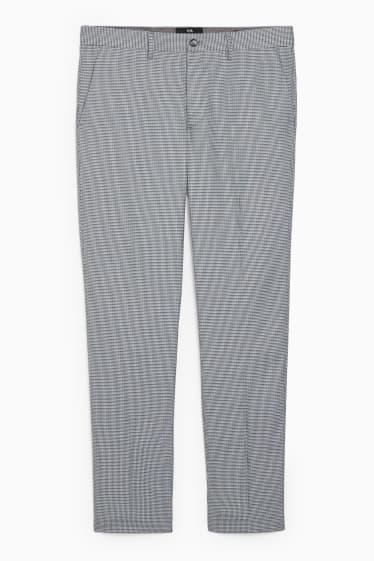 Men - Mix-and-match trousers - slim fit - stretch - LYCRA®  - gray / dark blue