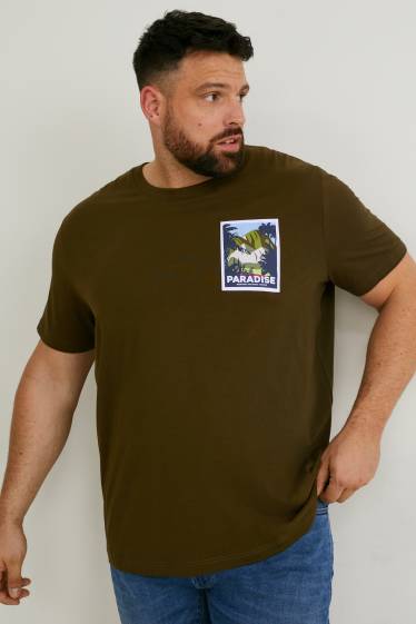 Men - T-shirt - dark green