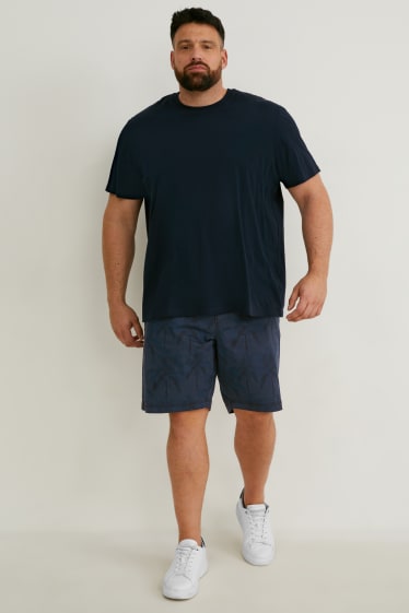 Men - Bermuda shorts - LYCRA® - dark blue