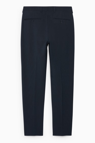 Men - Mix-and-match trousers - slim fit - Flex - LYCRA® - dark blue