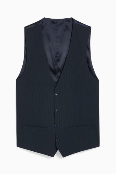 Heren - Gilet uit het combi-systeem - slim fit - Flex - LYCRA® - donkerblauw