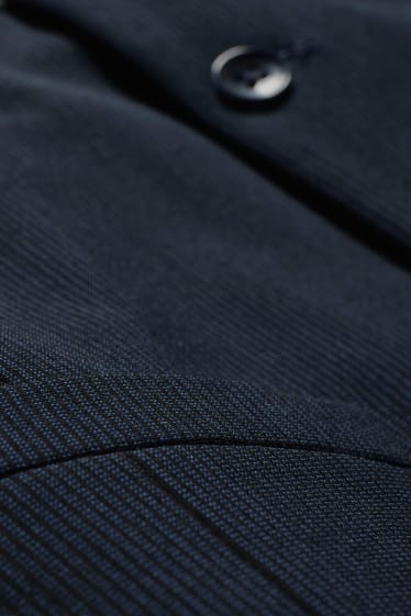 Uomo - Gilet coordinabile - slim fit - Flex - LYCRA® - blu scuro