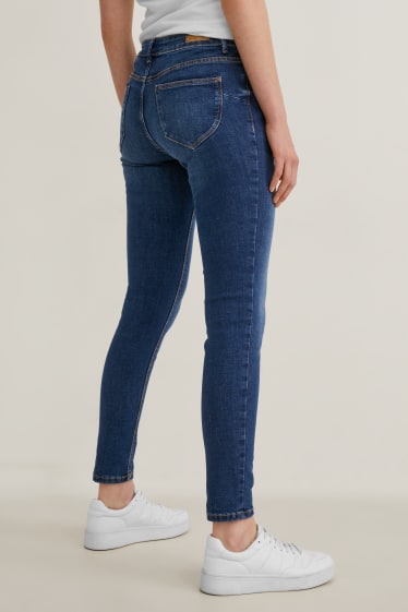 Femei - Skinny jeans - jeans modelatori - denim-albastru