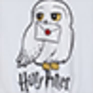 Children - Harry Potter - short sleeve T-shirt with knot detail - white