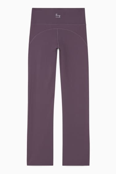 Donna - Leggings - 4 Way Stretch - da materiali riciclati - viola