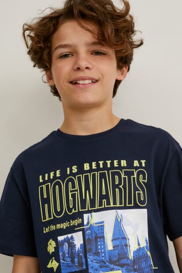 Children - Harry Potter - short sleeve T-shirt - dark blue