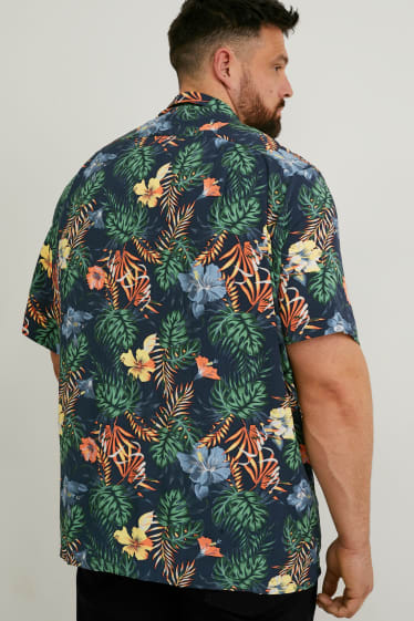 Heren - Overhemd - regular fit - reverskraag - multicolour print