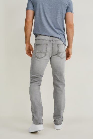 Men - Straight jeans - denim-light gray