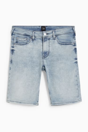 Uomo - Shorts di jeans - Flex jog denim - jeans azzurro