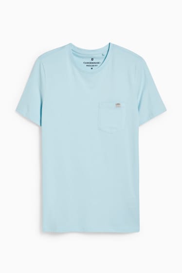 Hommes - CLOCKHOUSE - T-shirt - turquoise clair