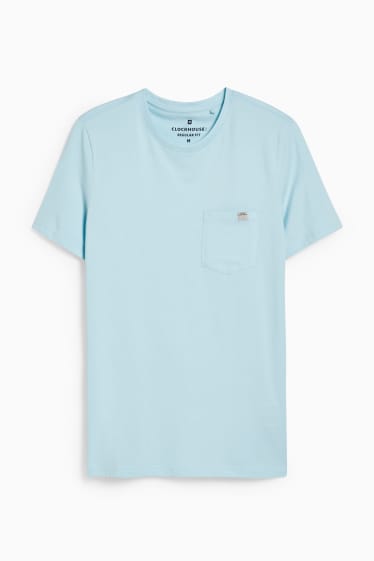 Men - CLOCKHOUSE - T-shirt - light turquoise